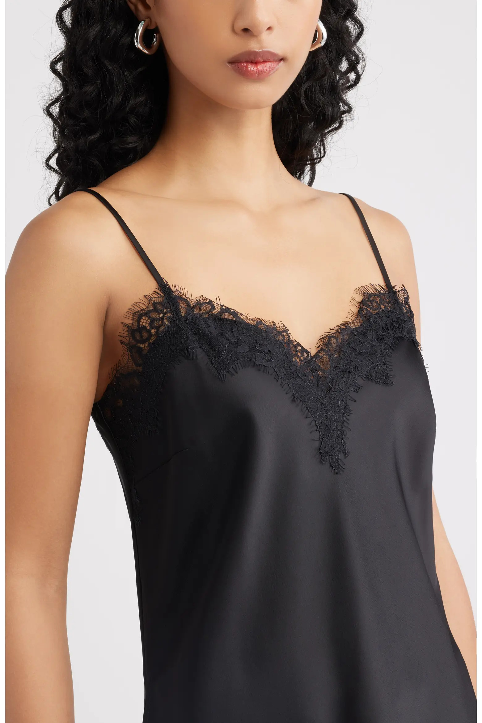Lace Trim Satin Camisole (Women) | Nordstrom | Nordstrom