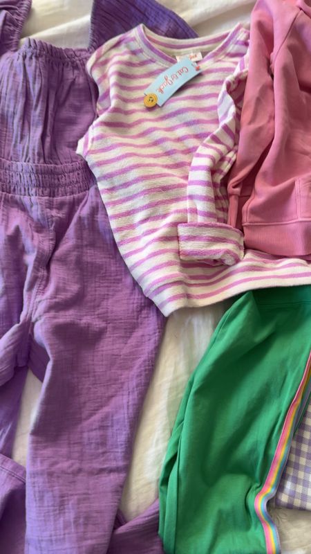 Spring pastels from Max. All Cat & Jack from Target. 

Girl clothes, hoodie sweatshirt, gingham, Easter outfit, jumpsuit, romper, striped sweatshirt  

#LTKkids #LTKfindsunder50 #LTKstyletip