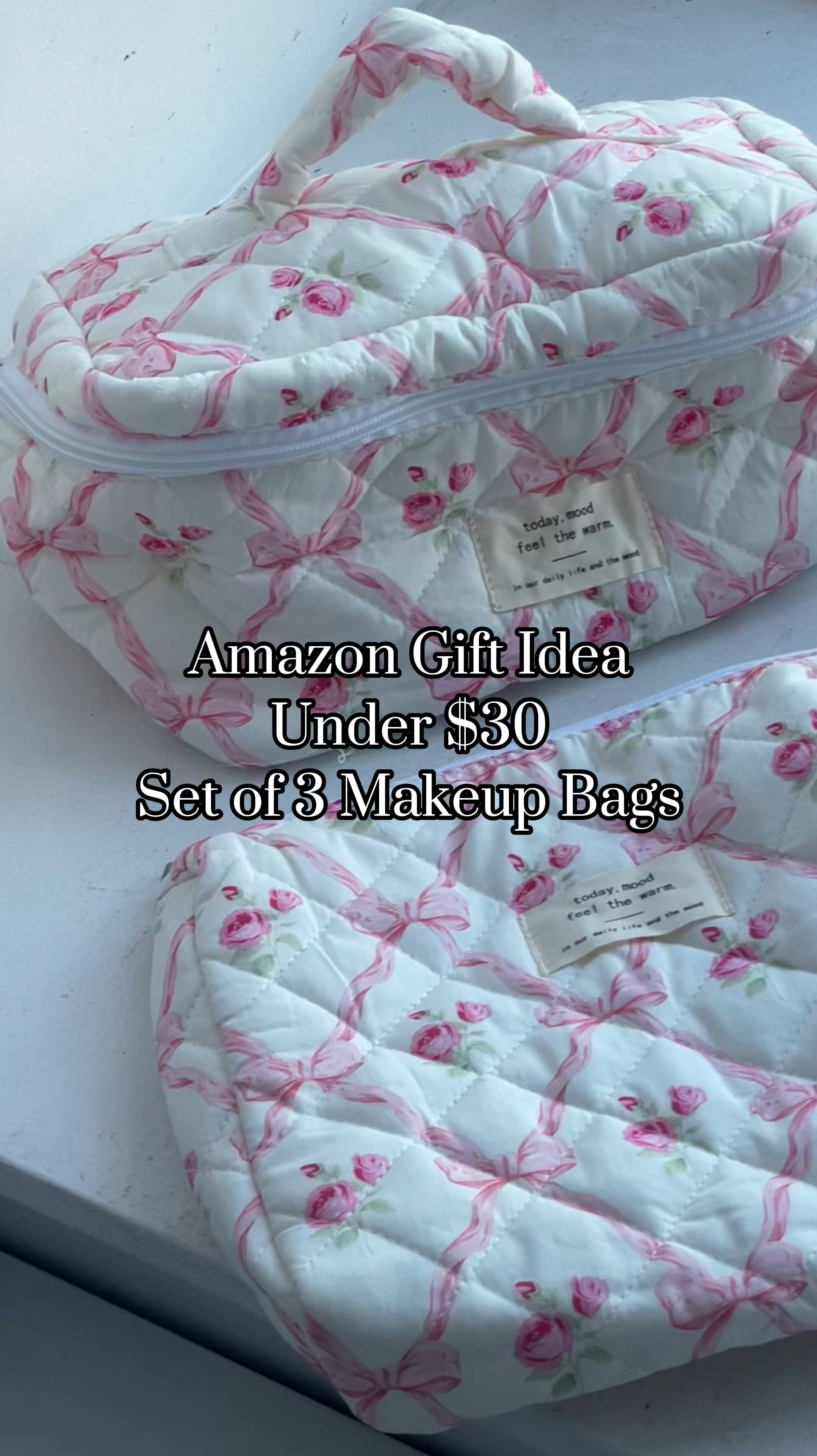 Amazon gift idea under $30

Loveshackfancy inspired makeup bag set! 

Amazon finds, Amazon gifts, Amazon stocking stuffers, Amazon gifts for her, gifts for her, gift ideas, gifts with prime shipping, gifts for coworkers, girly gifts, gifts for girls, loveshackfancy, makeup gifts, gifts for beauty lovers, loveshackfancy dupe

#LTKFindsUnder50 #LTKGiftGuide #LTKHoliday