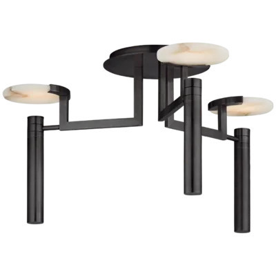 Kelly Wearstler Melange Large Floating Disc Semi-Flush Chandelier | Wayfair North America