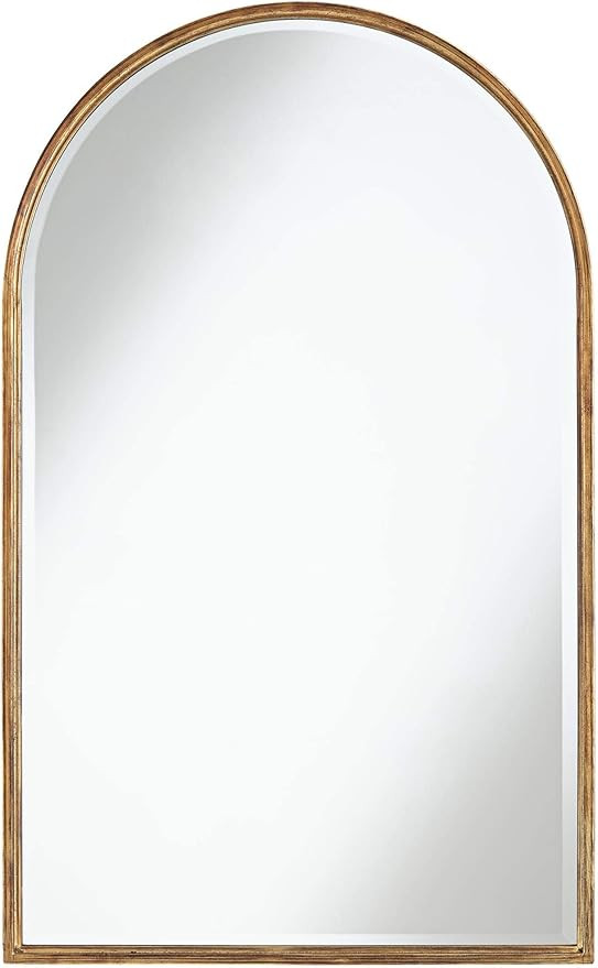 Uttermost Clara Gold 24" x 39" Arch Top Wall Mirror | Amazon (US)