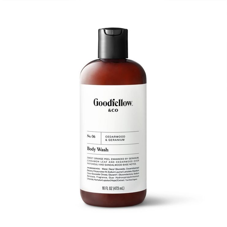 No. 06 Cedarwood & Geranium Body Wash - 16 fl oz - Goodfellow & Co™ | Target