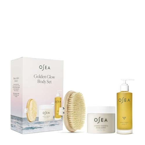 Amazon.com : OSEA Golden Glow Full Size Body Set - Includes Full Size Undaria Algae Body Oil (5oz... | Amazon (US)