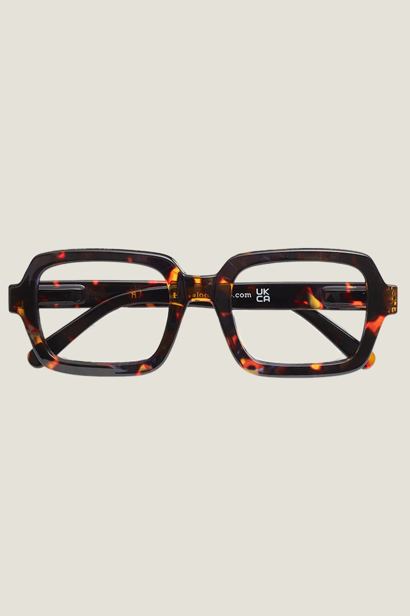 Square Reading Glasses | Tortoiseshell | Aspiga
