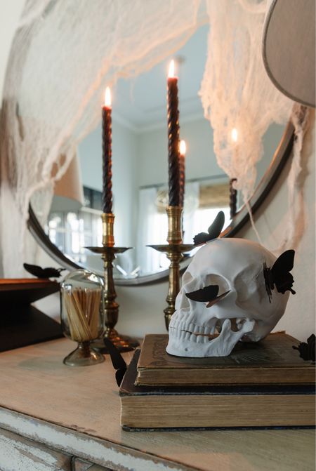 This realistic skull is such a great price and is very well made!  Add it to your Halloween decor this year 💀 You won’t regret it!

#LTKhome #LTKHalloween