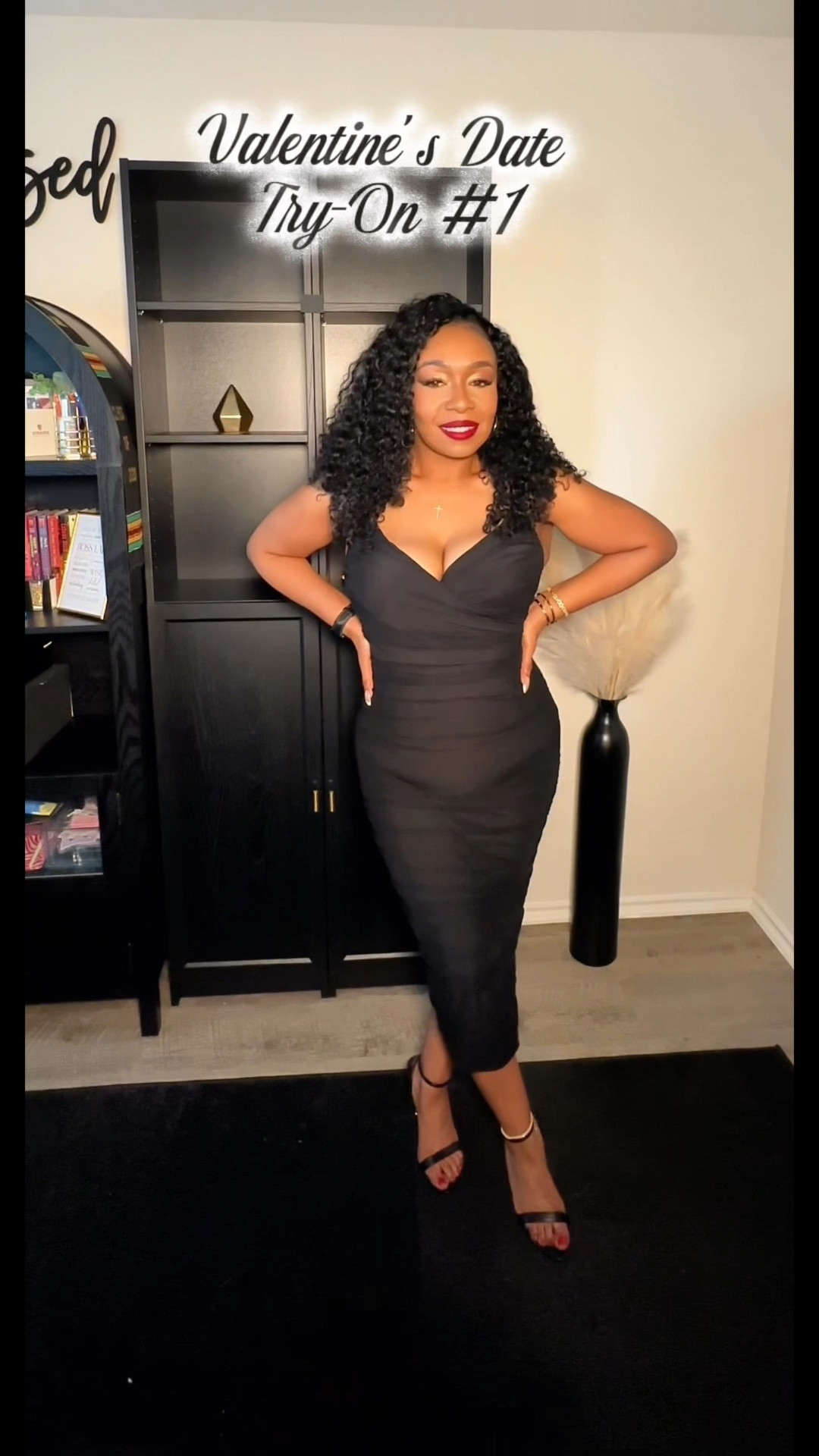 Serving body, attitude, and a whole lot of main character energy.
This one’s for the dinner date that turns into dancing. 💃🏽 🖤
#DateNightLooks #LTKStyle #AddToCartEnergy #ValentinesDateLook 

#LTKValentine #LTKootd