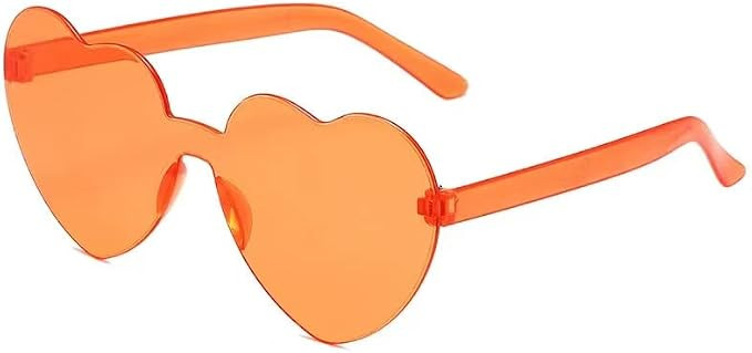 MAXJULI Heart Sunglasses for Women Baby Girl,Hot Party Neon Shades UV Protection 8069 | Amazon (CA)