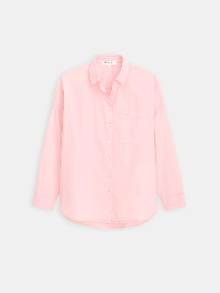 Jo Shirt In Cotton Poplin | Alex Mill