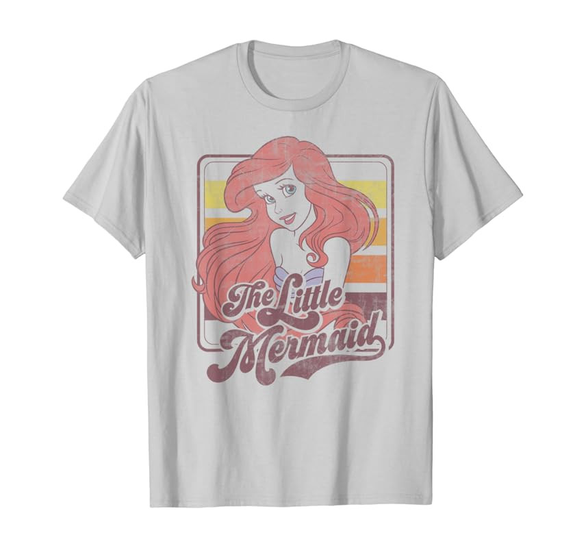 Disney Princess The Little Mermaid Ariel Vintage T-Shirt | Amazon (US)