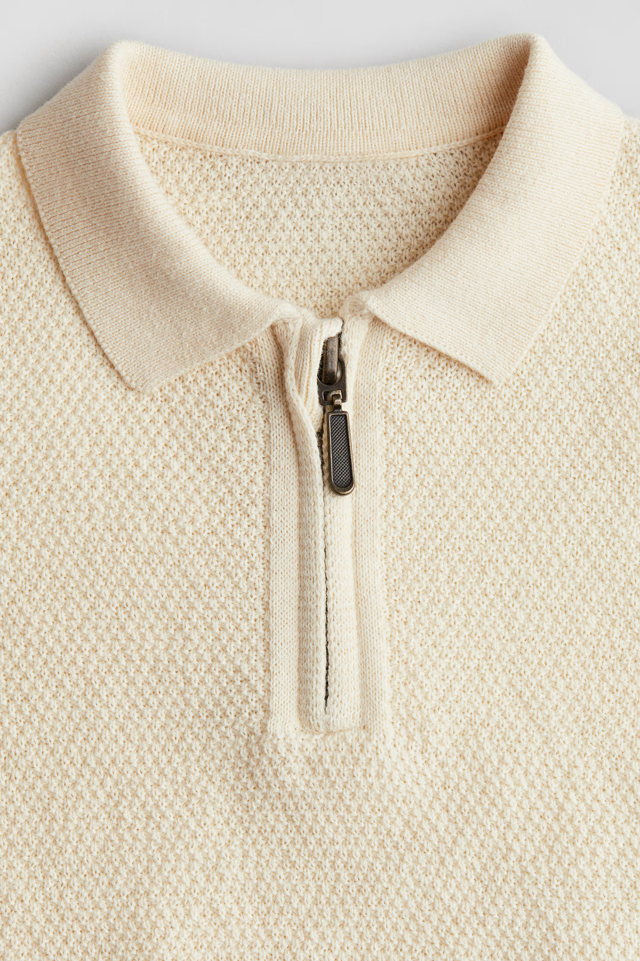 Zip-top polo shirt | H&M (UK, MY, IN, SG, PH, TW, HK)