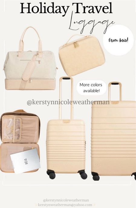 Full restock of the most aesthetically pleasing luggage to ever do it —
The weekend bag is convertible & comes in three sizes.
Travel essentials linked also! 

Revolve favorites, holiday travel, luggage, airport look, roller suitcase, travel bag, matching luggage, holiday gift ideas
#LTKHoliday #LTKHoliday 

Follow my shop @kerstynweatherman on the @shop.LTK app to shop this post and get my exclusive app-only content!

#liketkit #LTKtravel #LTKGiftGuide #LTKGiftGuide #LTKSeasonal
@shop.ltk
https://liketk.it/4pVT0

#LTKitbag #LTKU #LTKtravel