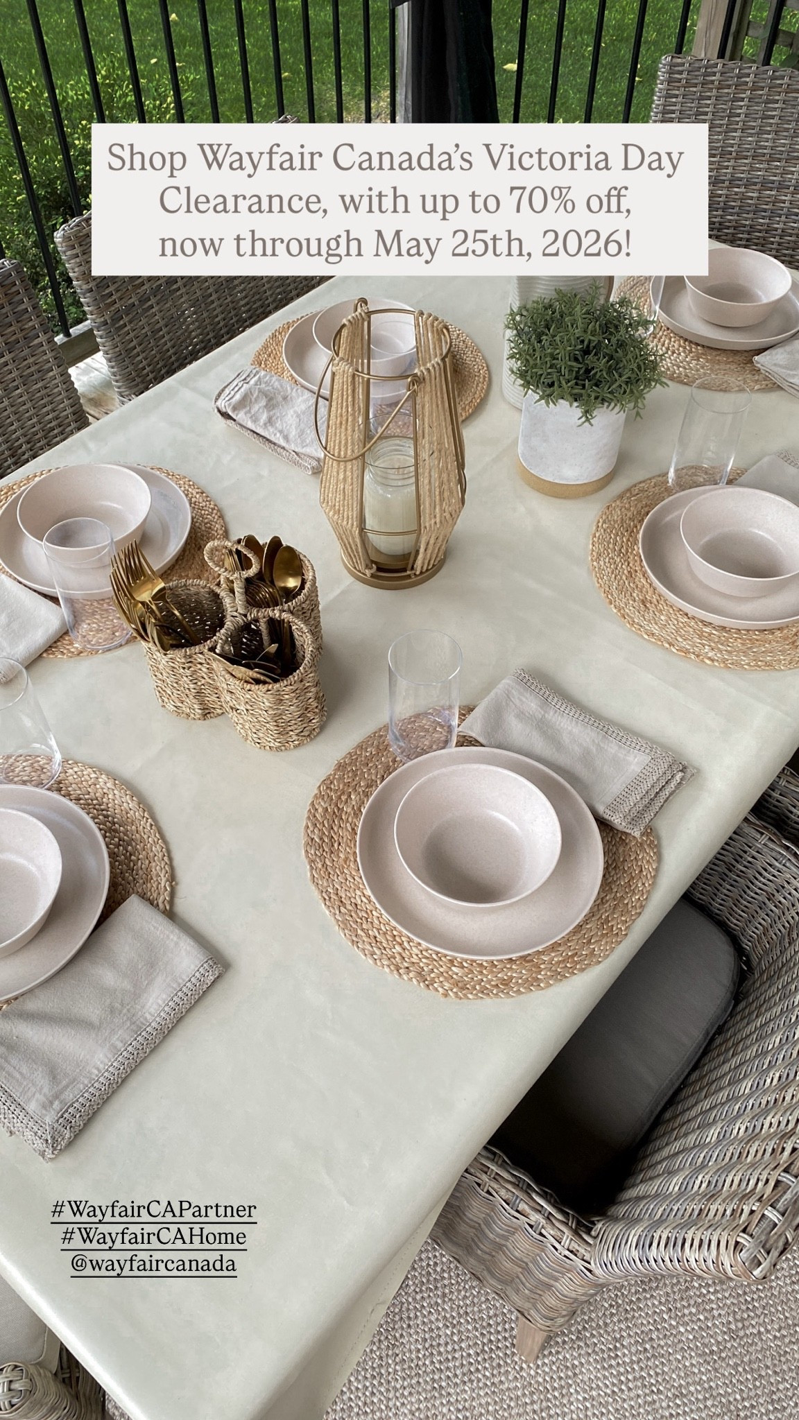 Outdoor Living styled with Wayfair Canada! Up to 70% off for Wayfair Canada's Victoria Day Clearance running from now through May 25th 2026!
@wayfaircanada #WayfairCAHome #WayfairCanada #WayfairCAPartner #LTKspring

#LTKstyletip #LTKcanada #LTKcanada #LTKsummer #LTKhome