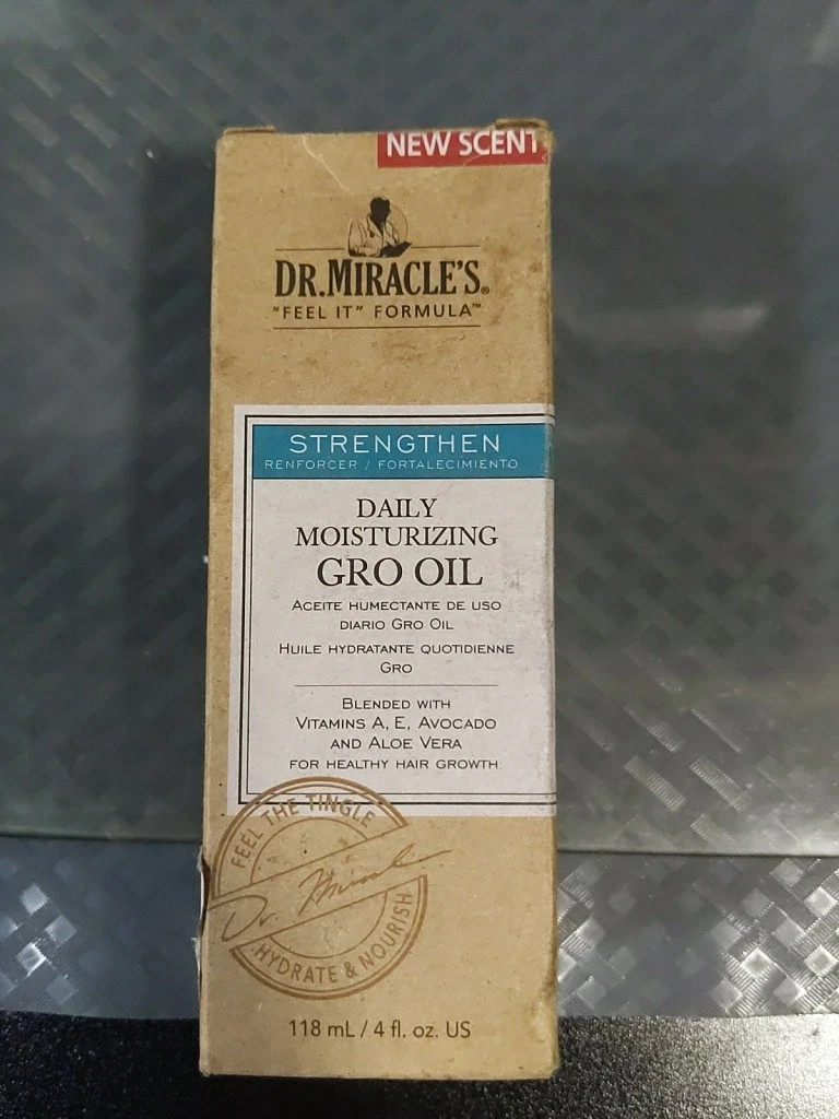 Dr. Miracle's Feel It Formula, Strengthen Daily Moisturizing Gro Oil 4 Oz #80 | eBay US