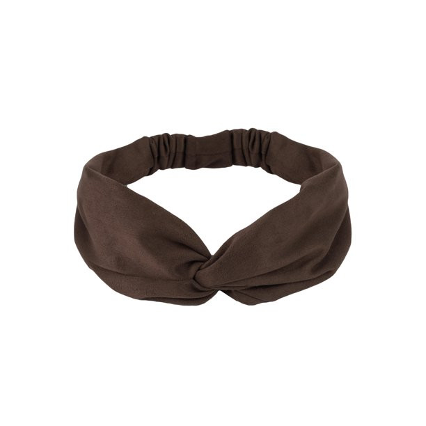 Hairitage Faux Suede Twist Headband Chocolate, 1PC | Walmart (US)