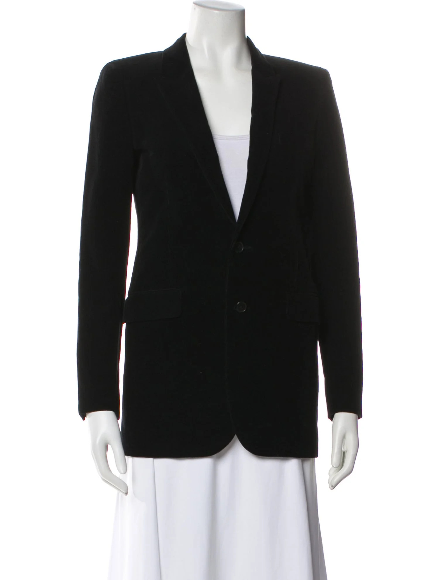 Saint Laurent Blazer - Black Jackets, Clothing - SNT461699 | The RealReal | The RealReal