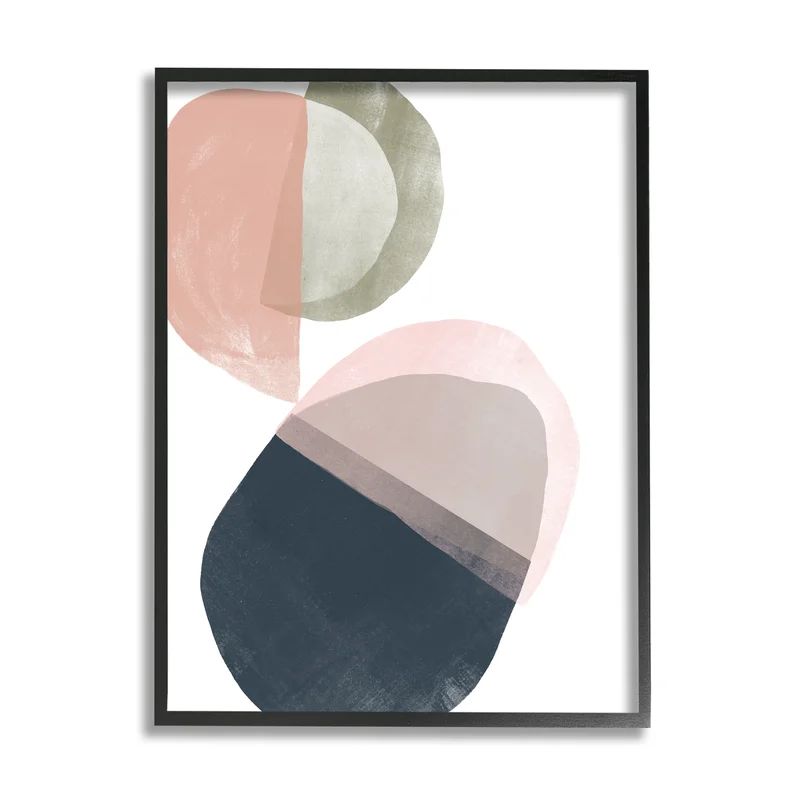 Asymmetrical Capsule by June Erica Vess - Graphic Art on Canvas | Wayfair North America