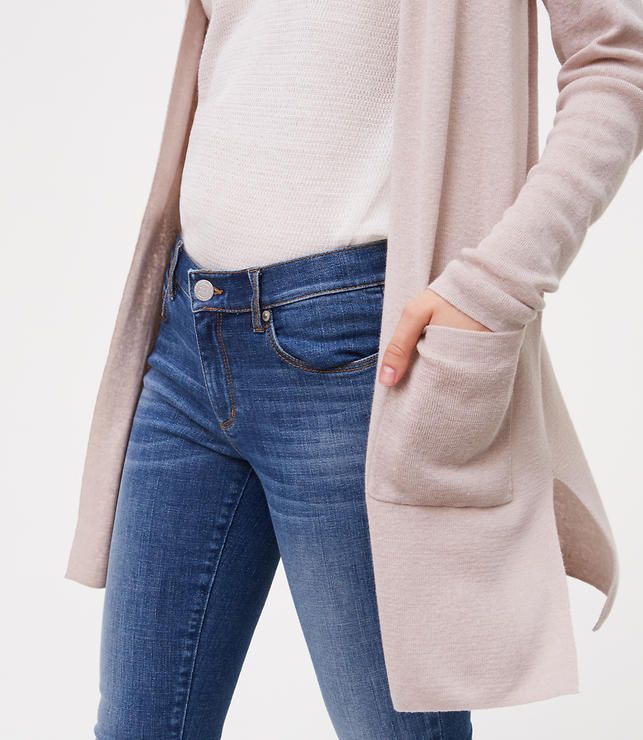 Long Open Cardigan | LOFT