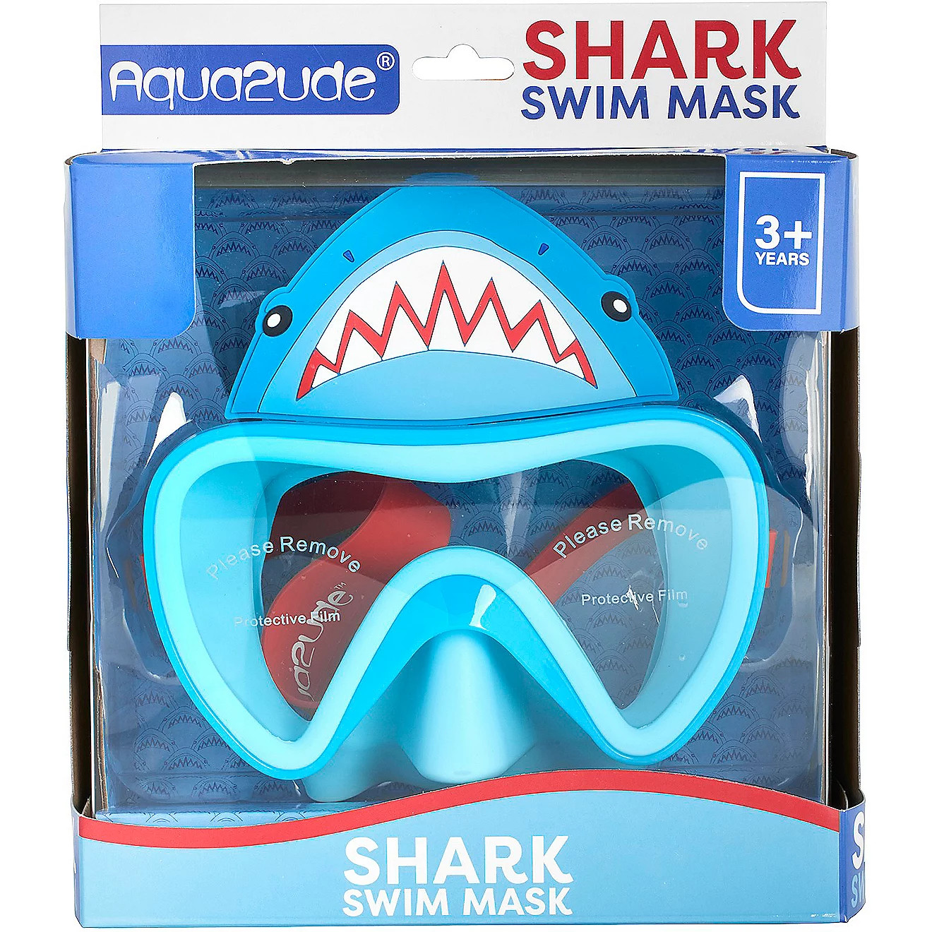 Aqua2ude Boys' Novelty Shark Swim Mask | Academy | Academy Sports + Outdoors