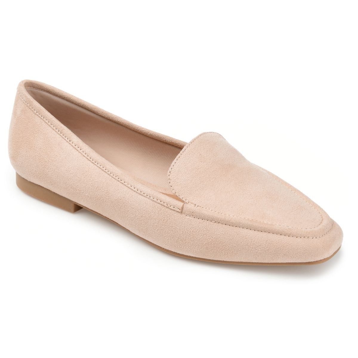 Journee Collection Womens Tullie Slip On Square Toe Loafer Flats | Target