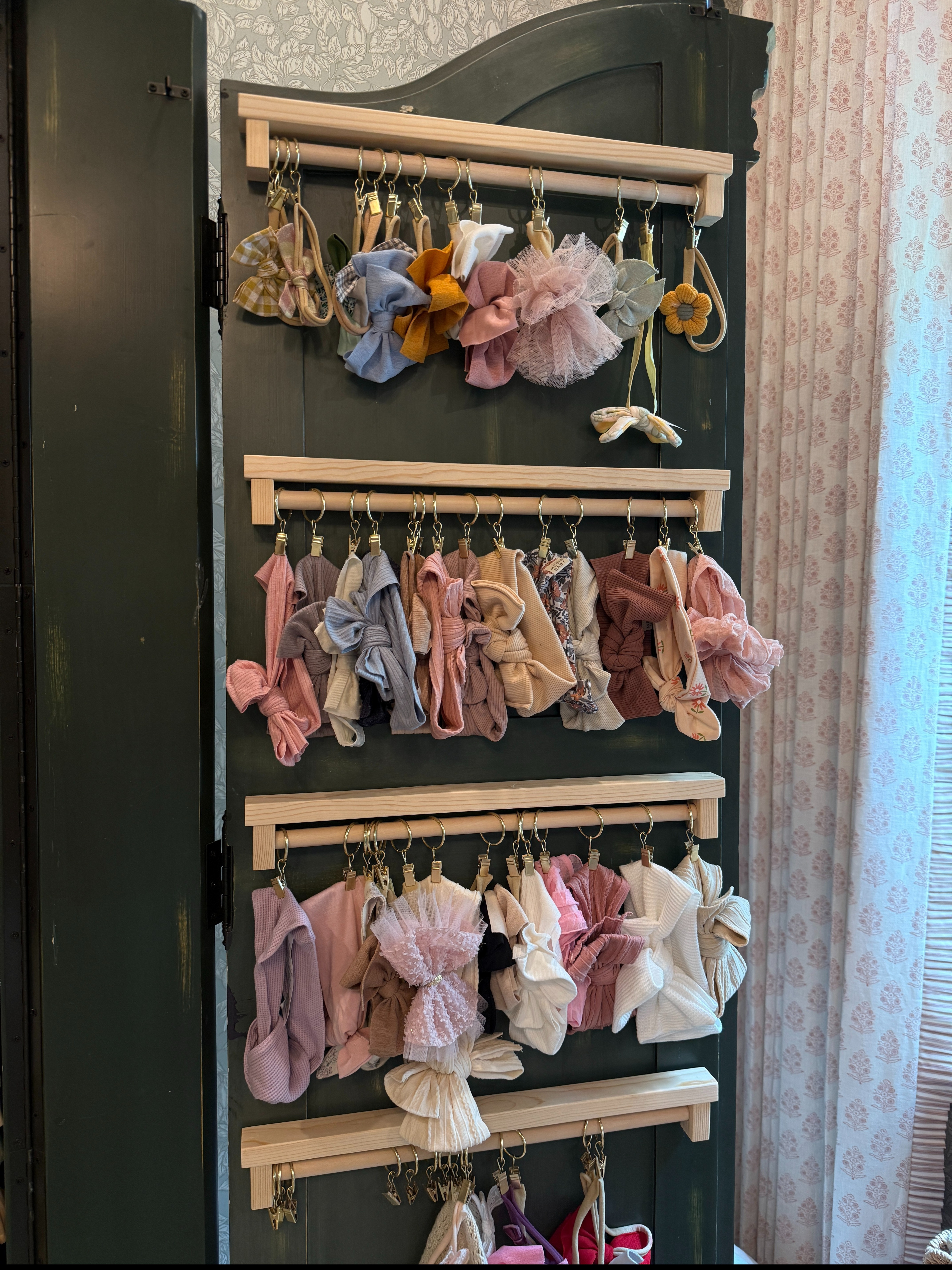 Similar option to my bow rack! The seller took a pause right now, but this one is perfect for keeping everything organized!  

 #LTKFindsUnder50 #LTKBaby