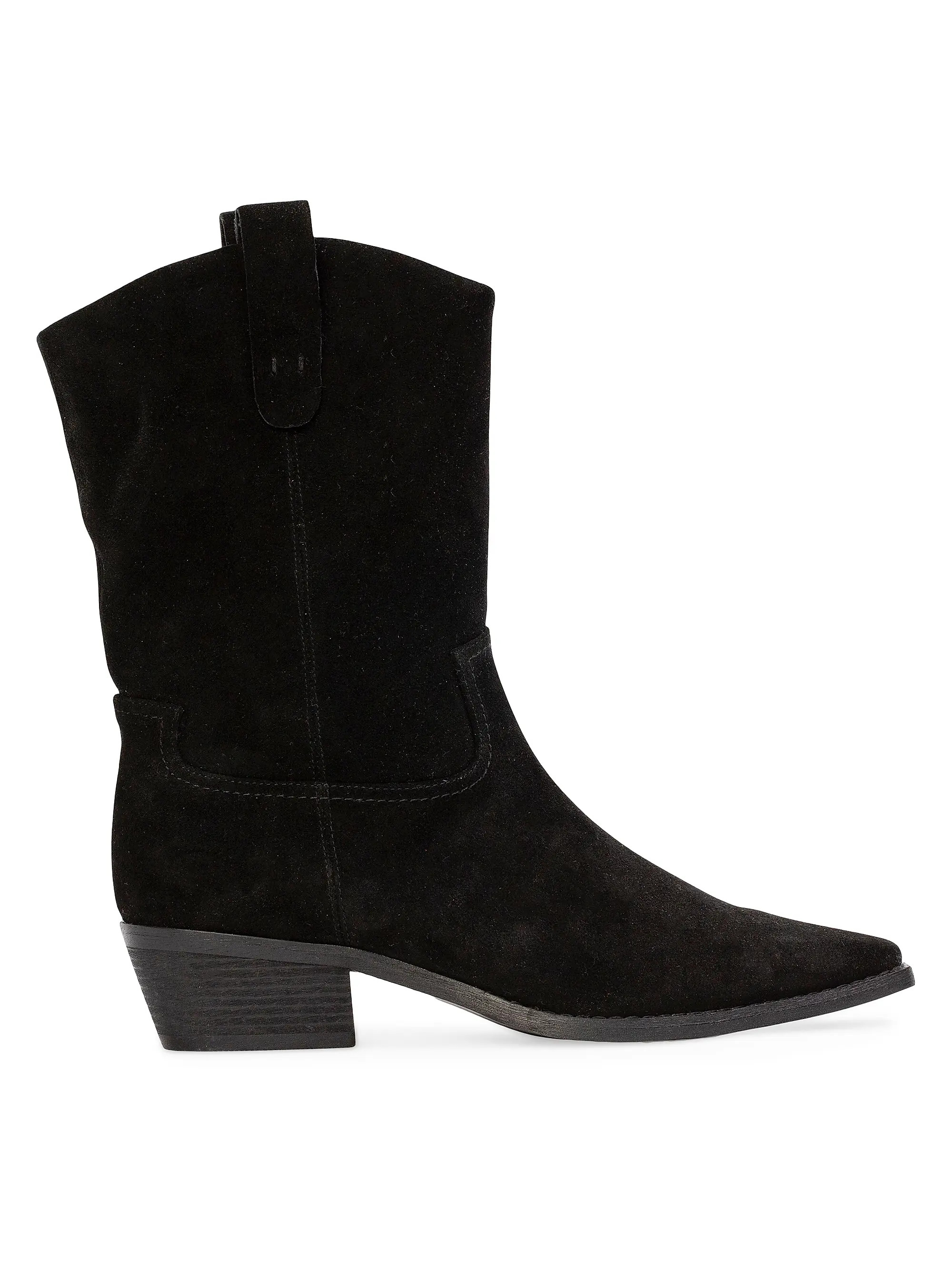 Casey 55MM Suede Western Boots | Saks Fifth Avenue