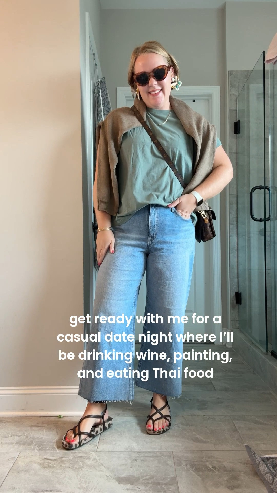 Casual date night outfit 

#LTKFindsUnder100 #LTKFindsUnder50 #LTKMidsize