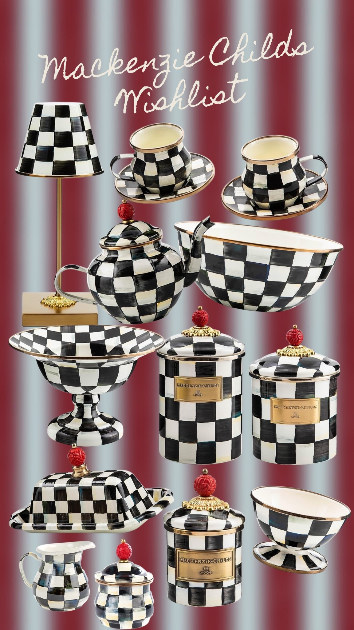 Love anything Mackenzie Childs! A few things I would love to add to my collection. All found on Amazon!🥹😍🖤🤍

#LTKHome #LTKHoliday #LTKGiftGuide