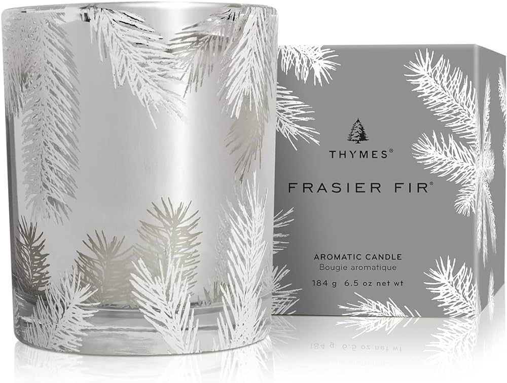 Thymes Frasier Fir Statement - Vela perfumada con una fragancia fresca para el hogar, diseño de ... | Amazon (US)