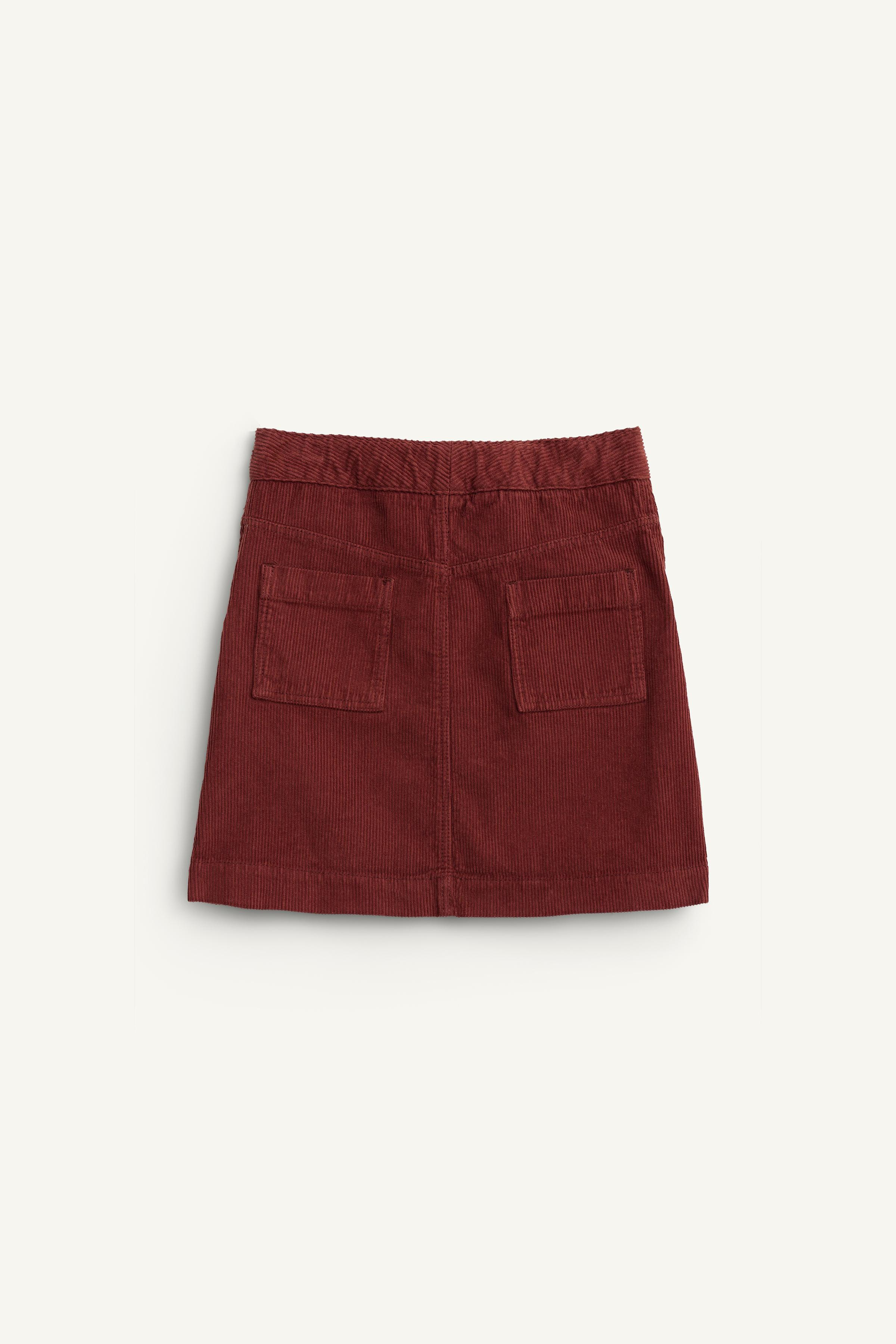 LIMITED EDITION CORDUROY SKIRT | Zara US