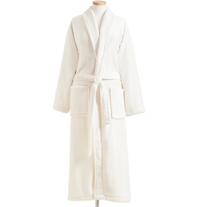 Sheepy Fleece 2.0 Ivory Robe | Annie Selke