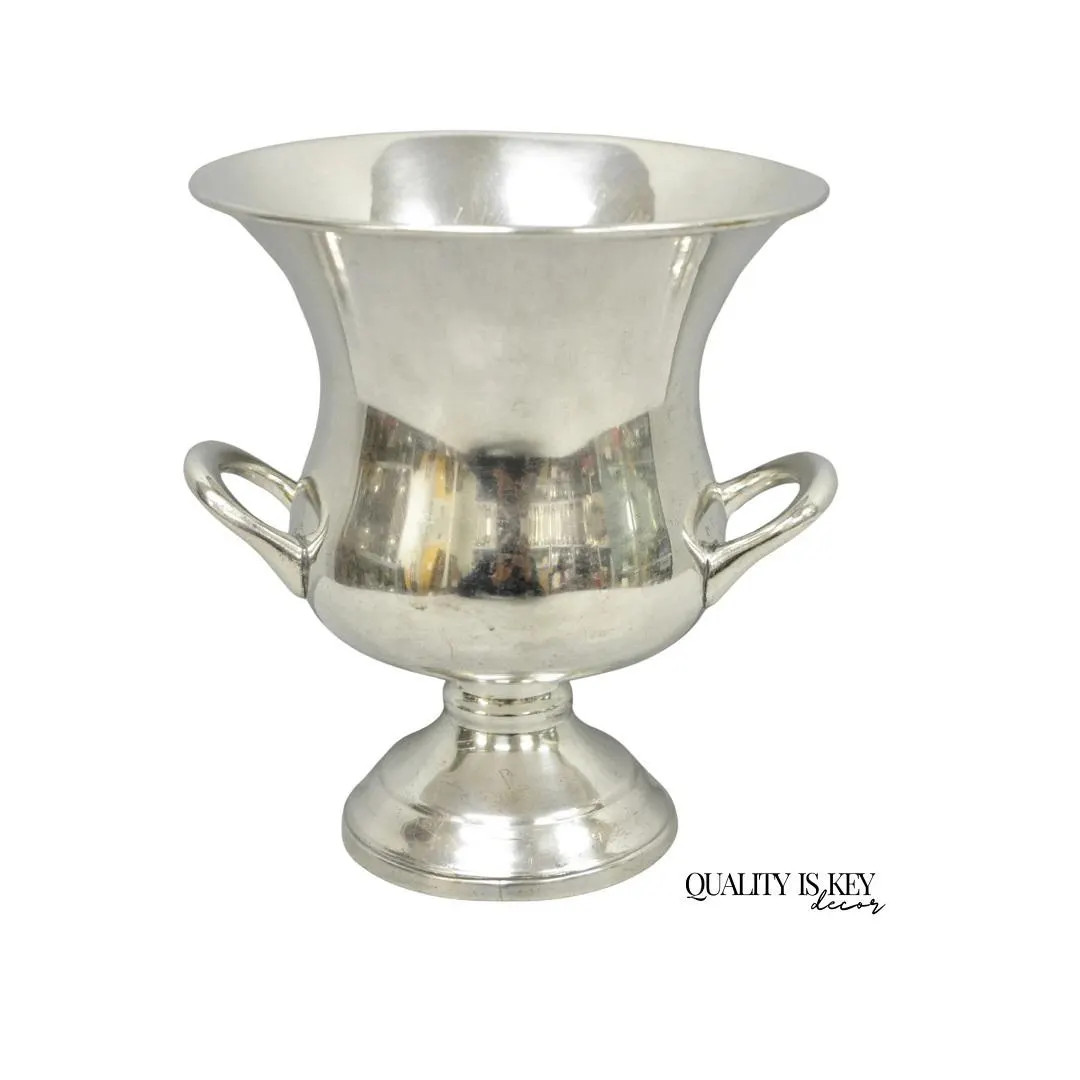 Vintage Leonard Small Silver Plated Trophy Cup Urn Champagne Chiller Ice Bucket | Etsy (US)