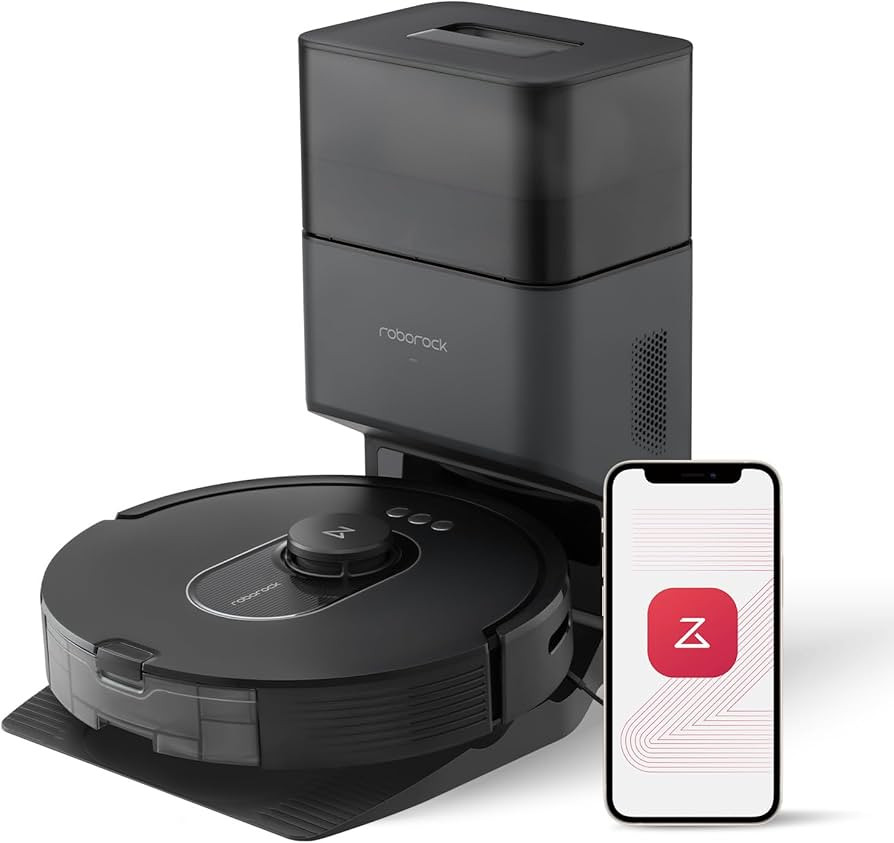 roborock Q5 Max+ Robot Vacuum with Self-Empty Dock, Upgraded from Q5+, 5500 Pa Suction, DuoRoller... | Amazon (US)