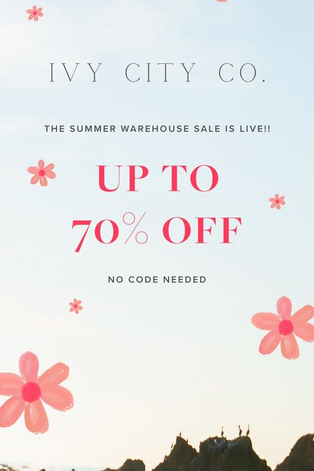 July warehouse sale has started ends Sunday, July 7th. Up to 70% OFF! 

I added a link to the sales page here for you. And all items I own and love!

Use discount code: 𝗣𝗘𝗥𝗙𝗜𝗧𝗟𝗬𝗣𝗘𝗧𝗜𝗧𝗘𝟭𝟱 for 15% off your first order for regular priced dresses.

#LTKSummerSales #LTKFindsUnder50 #LTKStyleTip