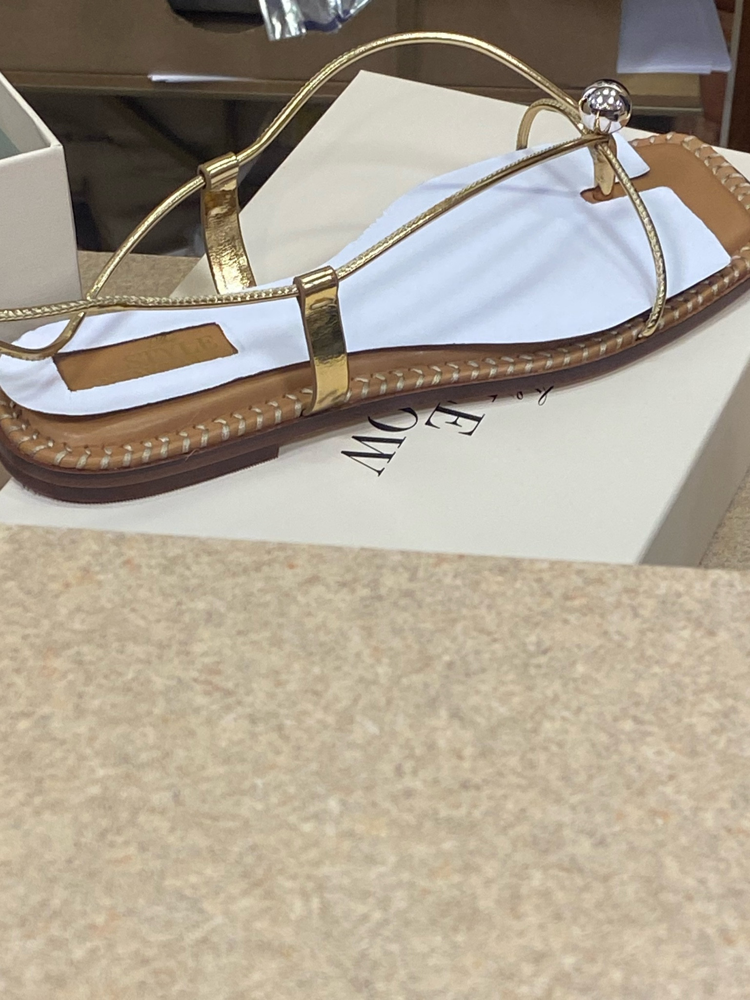 My shoes from the style bungalow and Dillard’s collection. Lace up and gold. Great for spring and summer 

#LTKSeasonal #LTKstyletip