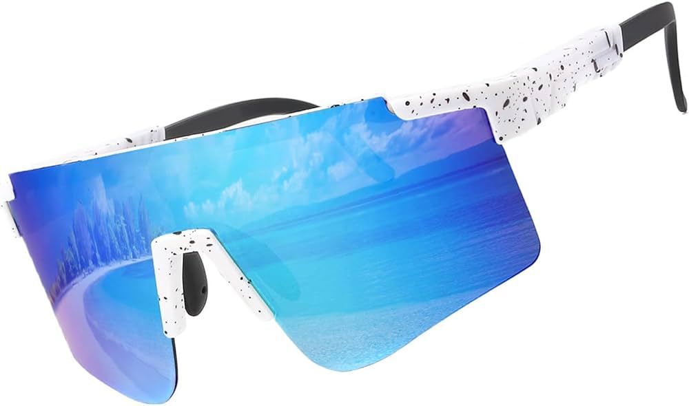 Sports Sunglasses for Women Youth & Men - UV400 Lens, Kids Baseball Sunglasses TR90 Frame - Ideal... | Amazon (US)