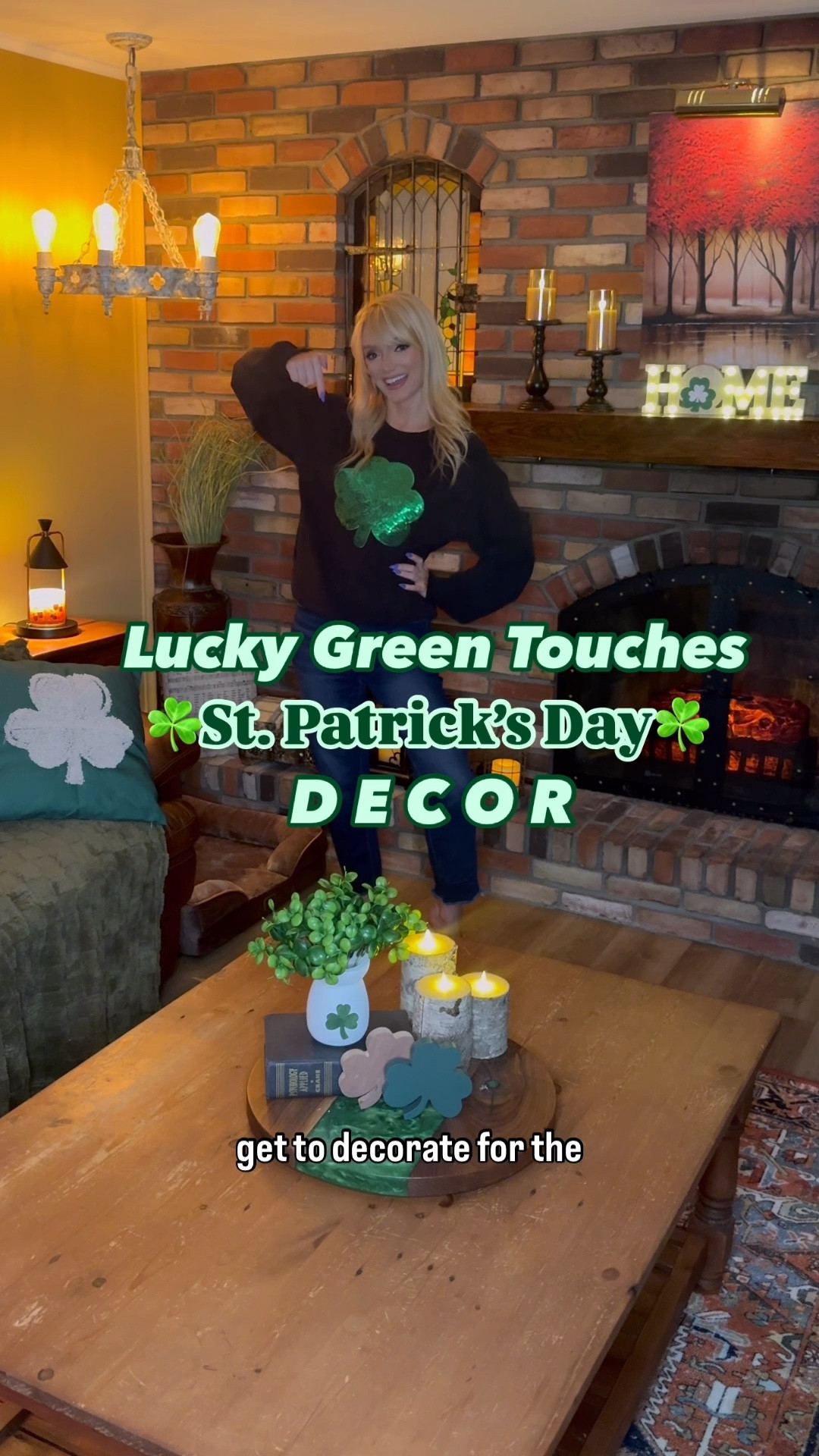 I was so glad I was able to decorate for St. Patrick’s Day this year. I love how the decor turned out! So much is Amazon! • st Patrick’s day decor • st Patrick’s day home decor • st Patrick’s day outfit • Amazon home decor 

#LTKHome #LTKFindsUnder50 #LTKSeasonal