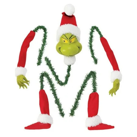 The Grinch by Possible Dreams Decorate in a Cinch Tree Topper Set, 8 Inch, Multicolor | Walmart (US)