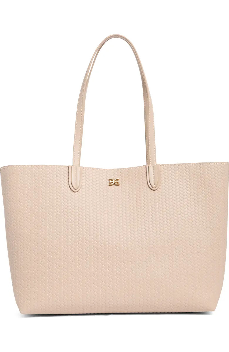 Sam Edelman Eva Large Woven Tote Bag & Pouch | Nordstromrack | Nordstrom Rack