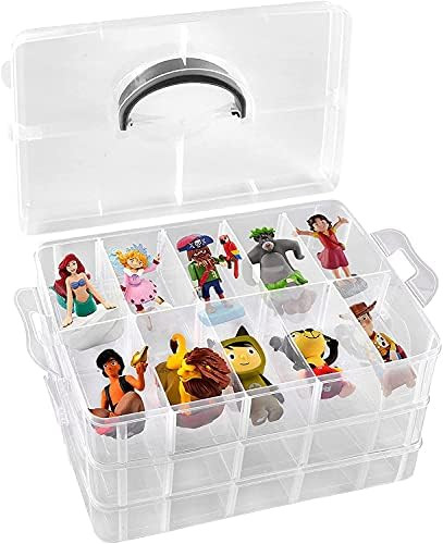Case Compatible with Tonies Figures Audio Play Character, 30 Grip Toy Storage Organizer for Tonie... | Amazon (US)