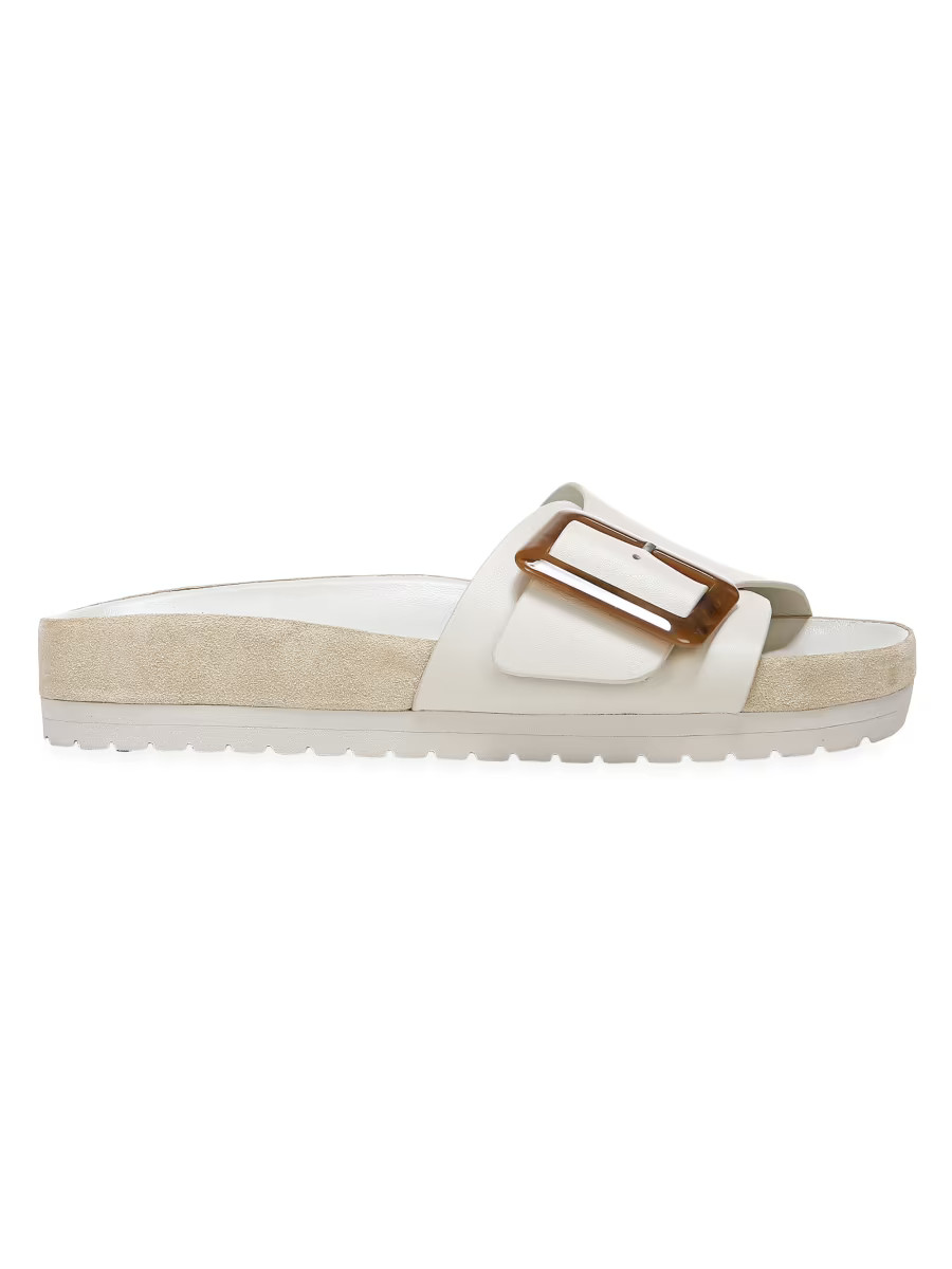 Grant Suede Slides | Saks Fifth Avenue