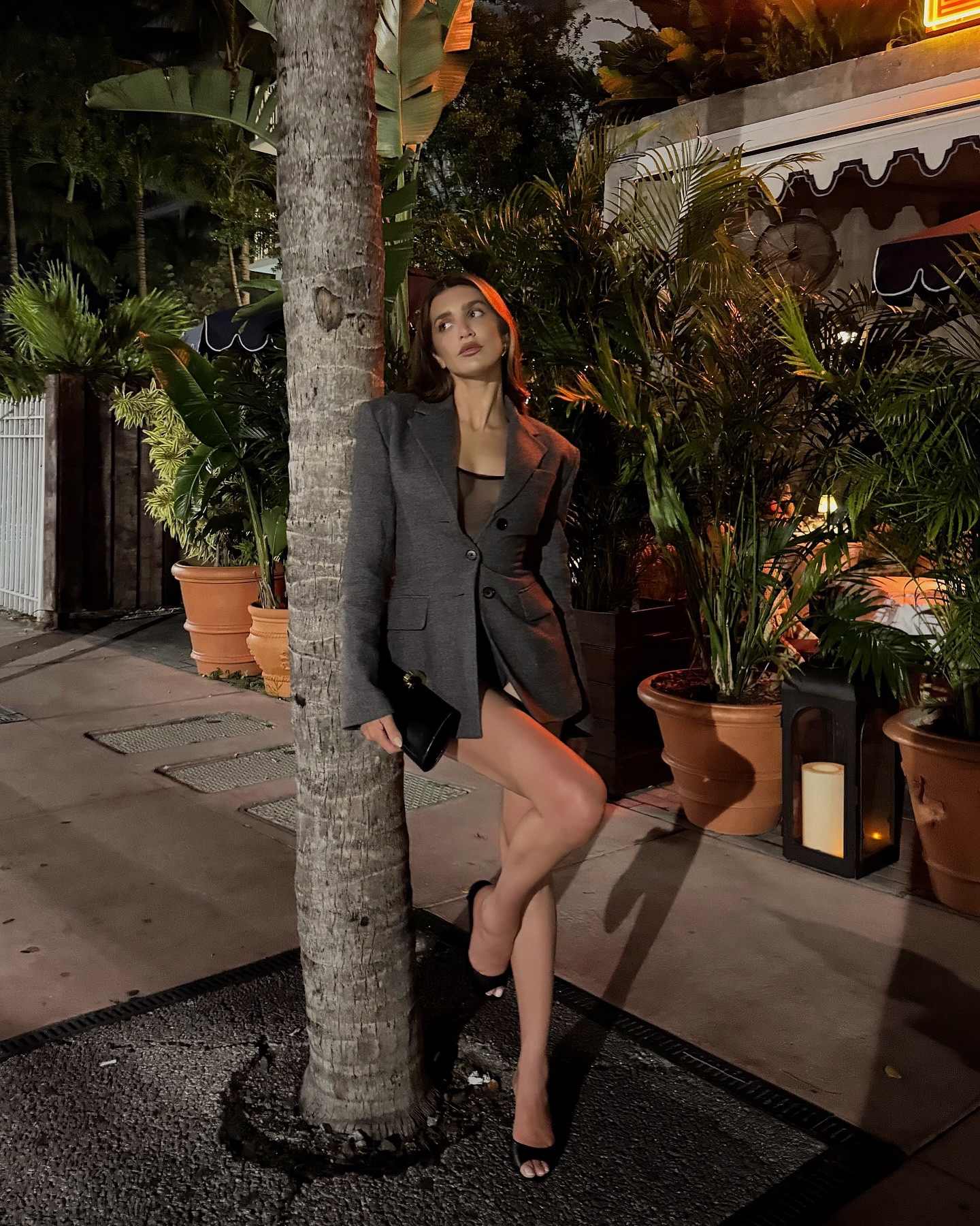 everything I wore on a 24hr trip to Miamii