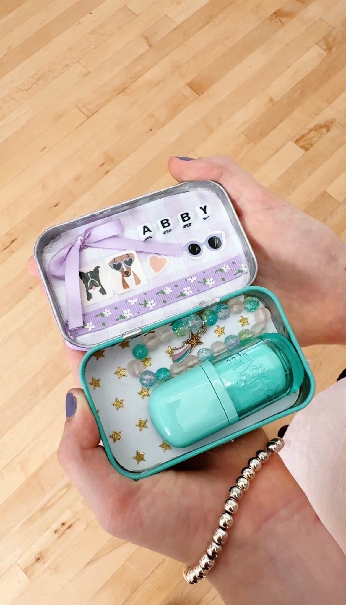 DIY upgraded an Altoid tin to make your accessory container - ours is being used for back-to-school (backpacks!)

#LTKmomlife #LTKKids