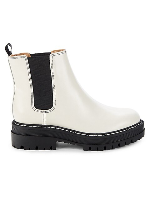 Marc Fisher LTD Pirro Leather Chelsea Boots on SALE | Saks OFF 5TH | Saks Fifth Avenue OFF 5TH