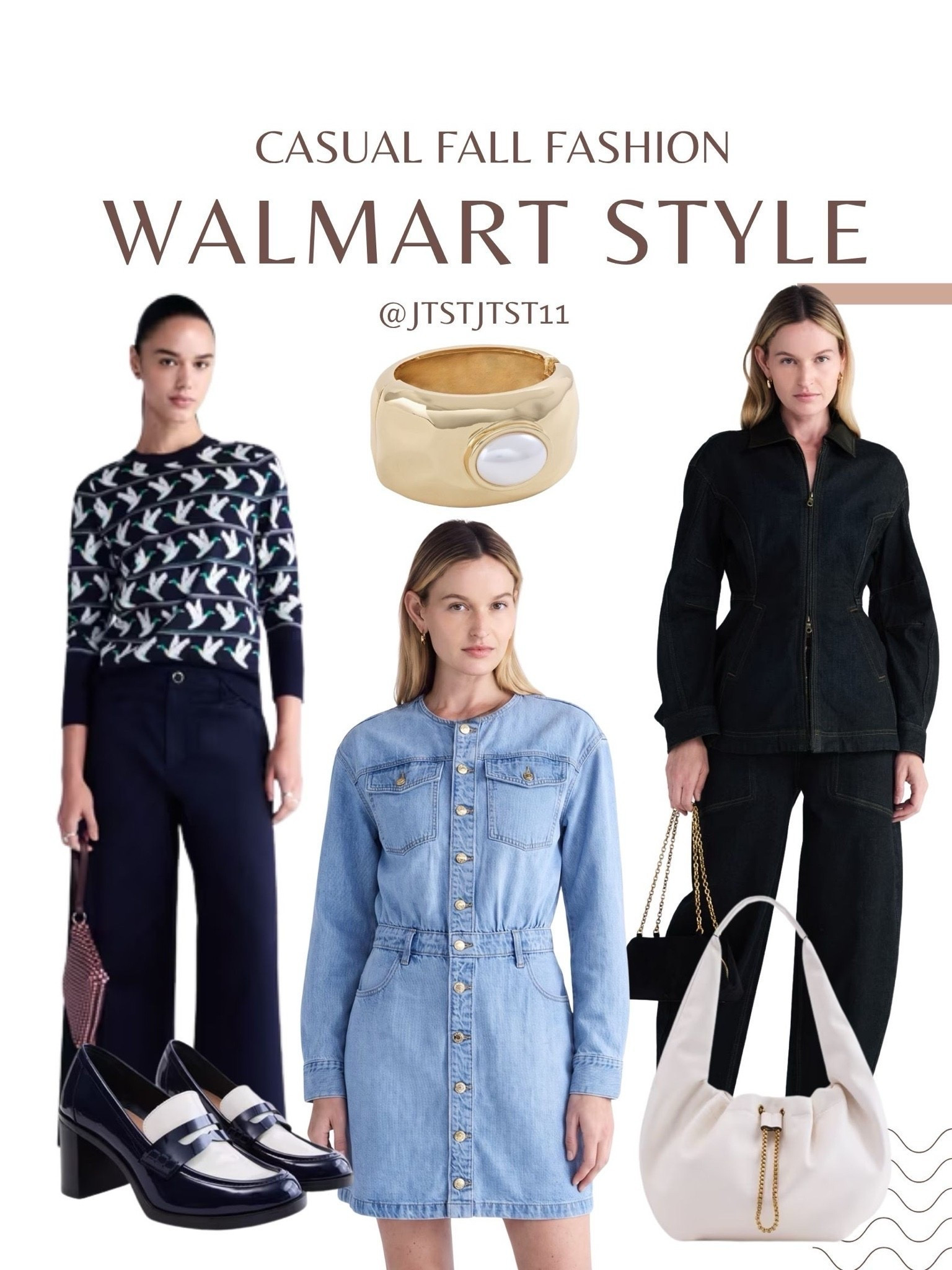 The Fall season is upon us and Walmart has some new releases in fashion that I wanted to share. All the way from Denim jackets and dresses to crewneck sweaters!

#LTKSeasonal #LTKOver40 #LTKSaleAlert #LTKTravel #LTKgrwm #LTKootd #LTKMidsize #LTKxWalmart #LTKU #LTKWorkwear