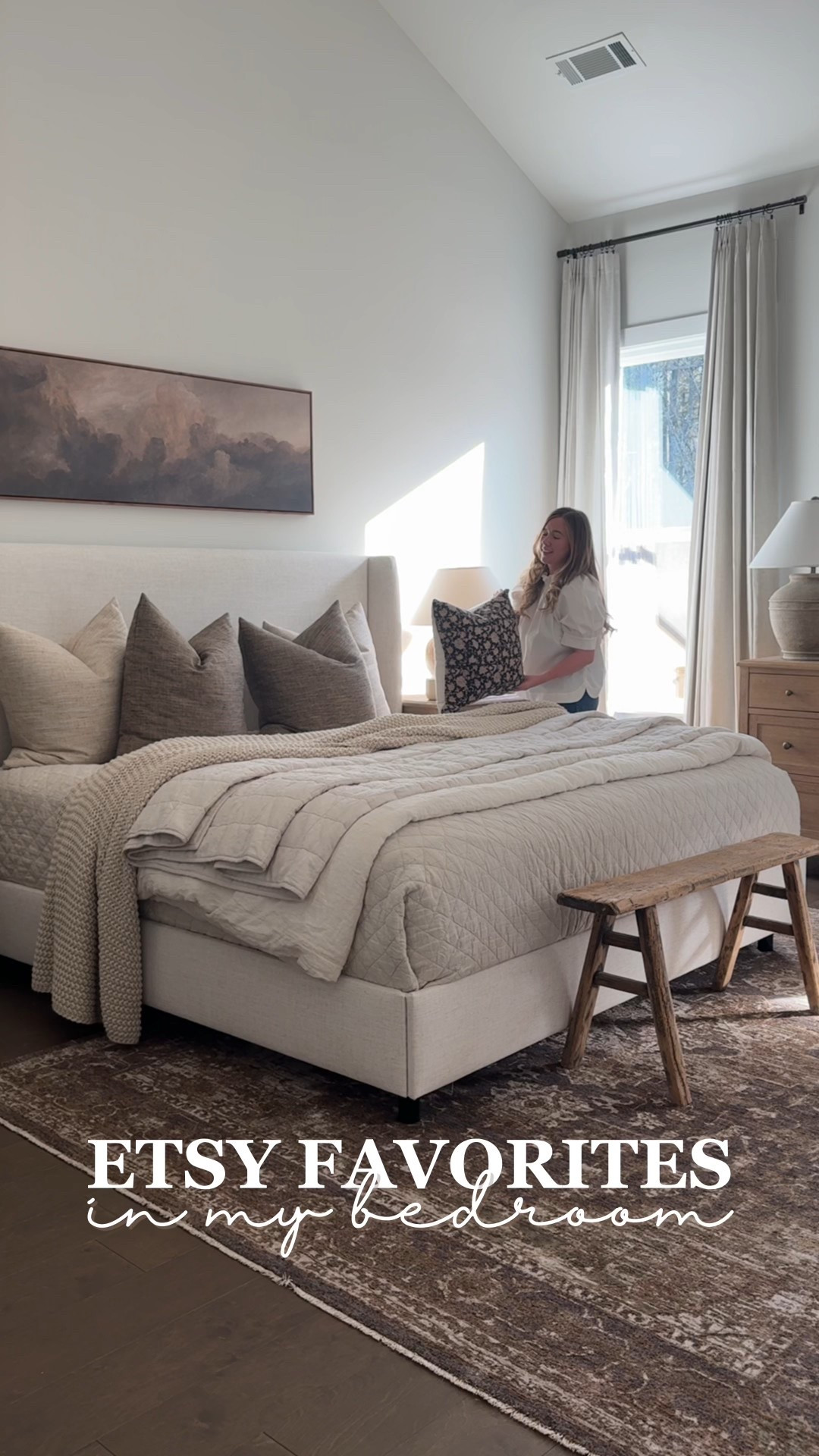 Here are a few of my favorite bedroom decor finds from @Etsy! This framed artwork is gorgeous! I also LOVE their pillow covers! Etsy has so many amazing home decor pieces to make your space feel cozy and unique! #ad #Etsy #EtsyCreatorCo 

#LTKHome #LTKSaleAlert #LTKSeasonal