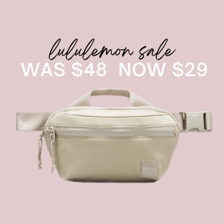 Lululemon essentials belt bag now on sale 

#LTKstyletip #LTKsalealert #LTKfindsunder50
