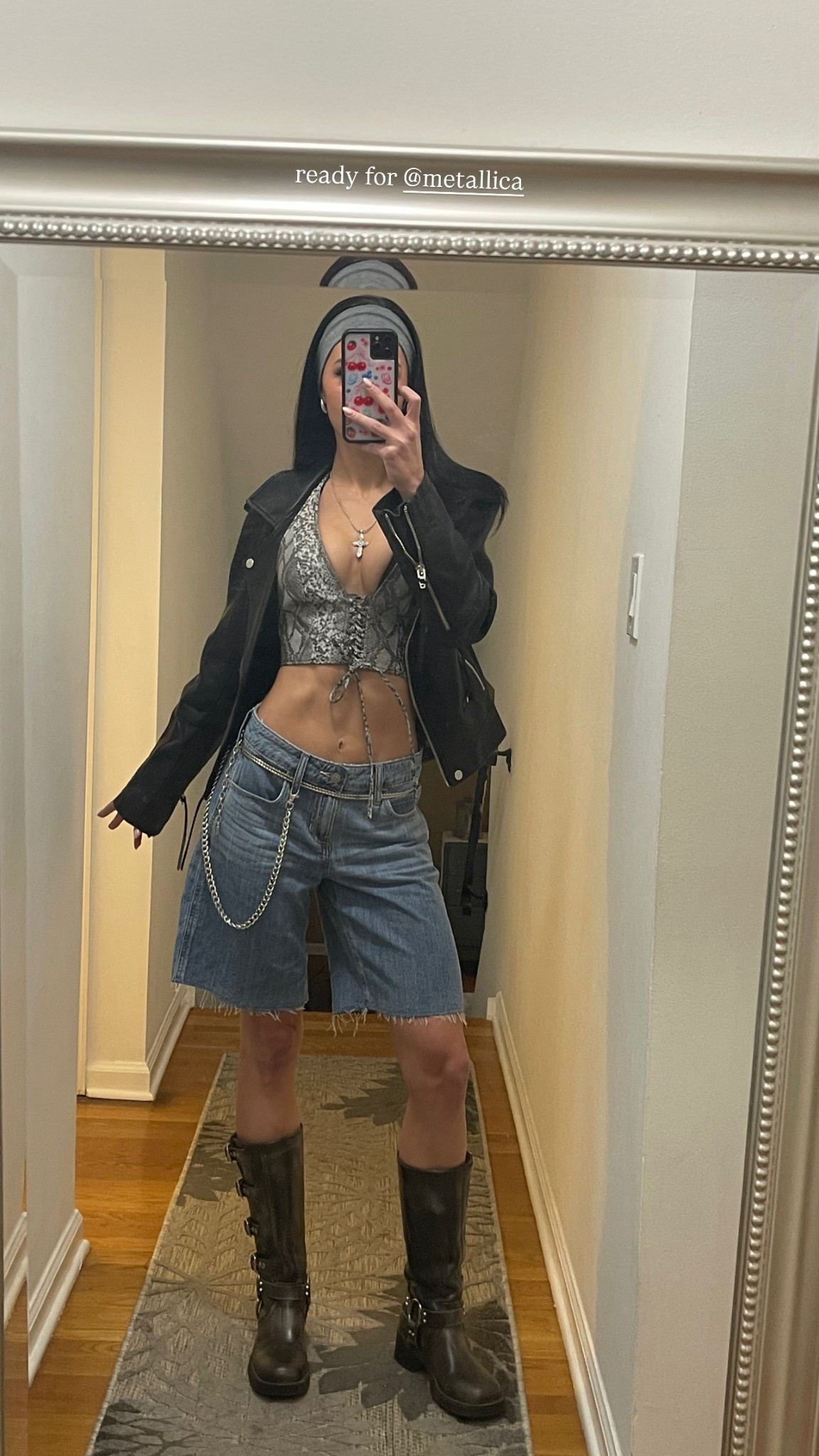 Metallica Concert outfit
- snakeskin top size xs
- jacket size medium


#LTKShoeCrush #LTKSeasonal #LTKStyleTip