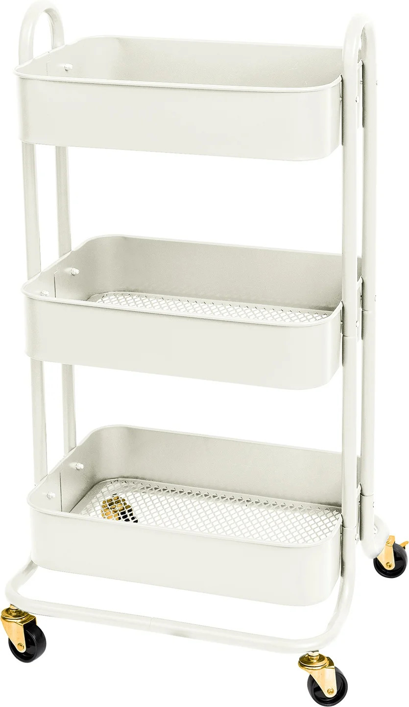 We R Memory Keepers La Cart Storage Cart With Handles- Off White - Walmart.com | Walmart (US)