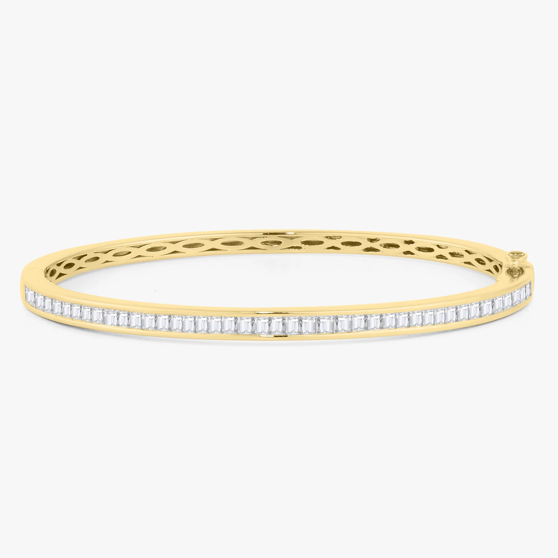 Hendrik Baguette Bezel Diamond Bangle 2.30 ctw | RW Fine Jewelry