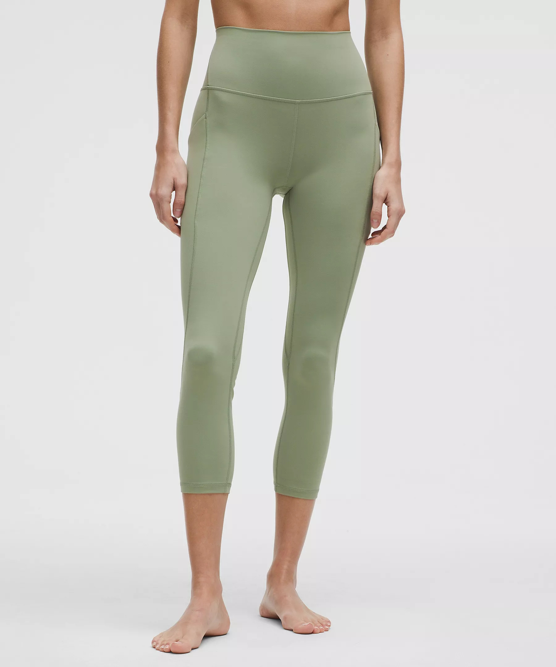 lululemon Align™ High-Rise Crop with Pockets 23" | Women's Leggings/Tights | lululemon | Lululemon (US)